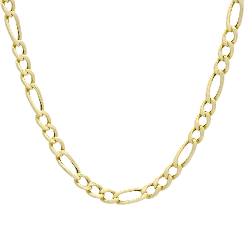 Gold Figaro Link Necklace