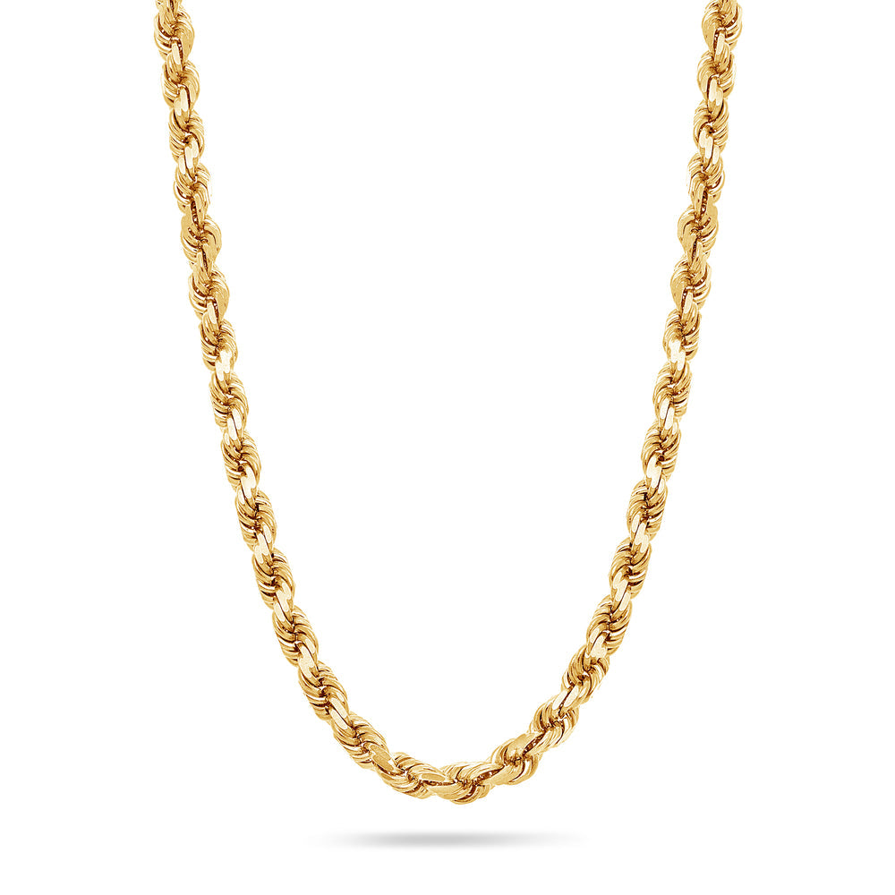 solid rope chain 5mm