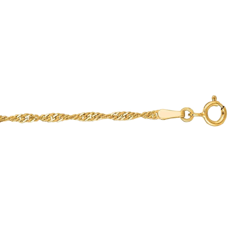 diamond-cut style chain