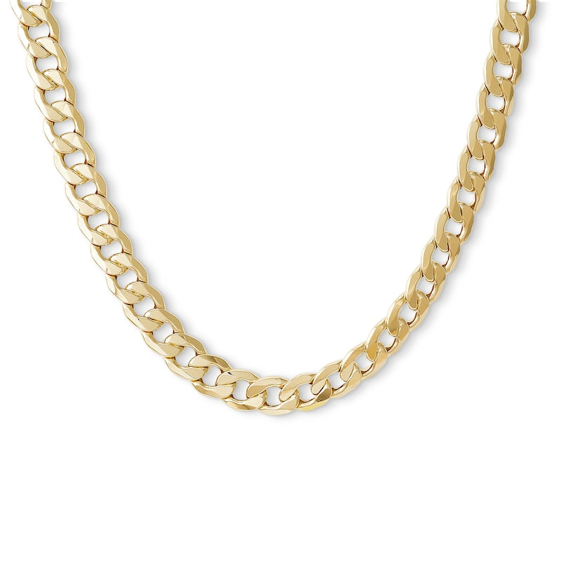 Gold Curb Style Chain