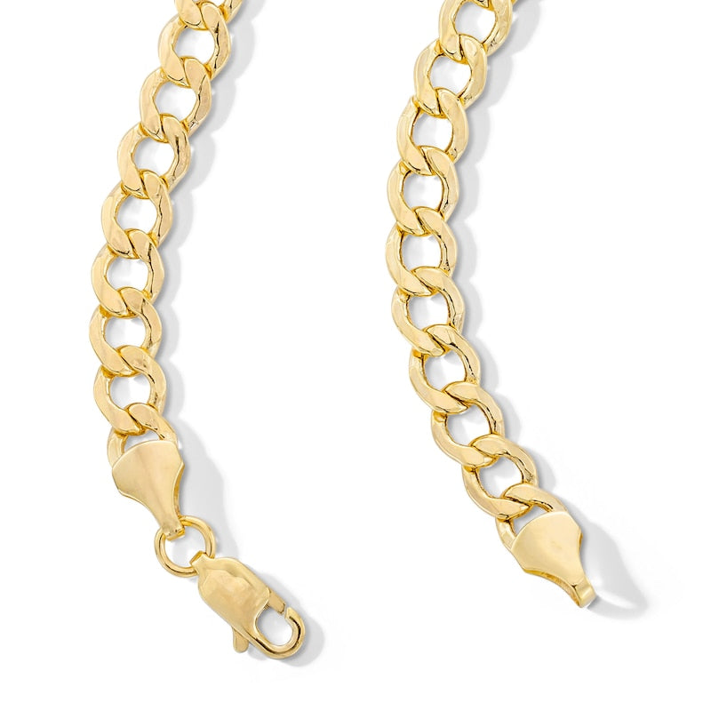 Gold curb Necklace