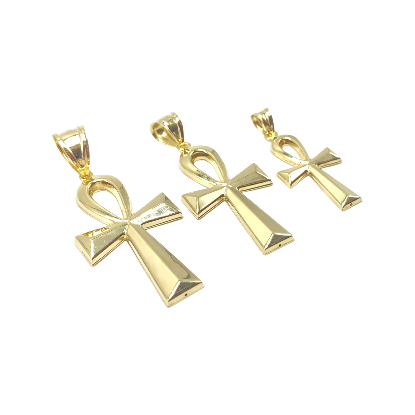 10K Yellow Gold Ankh Pendant