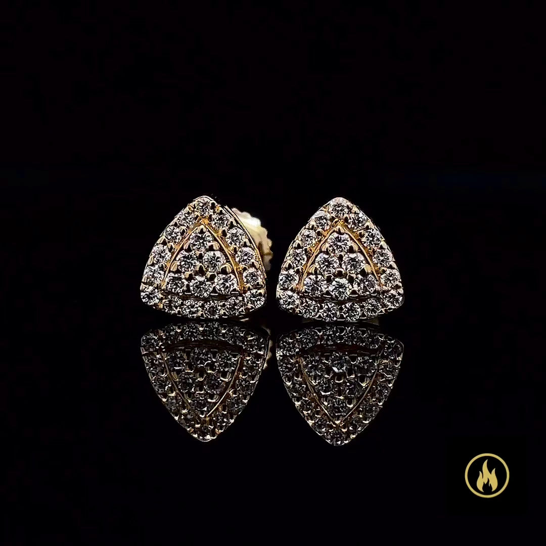 custom diamond earrings 