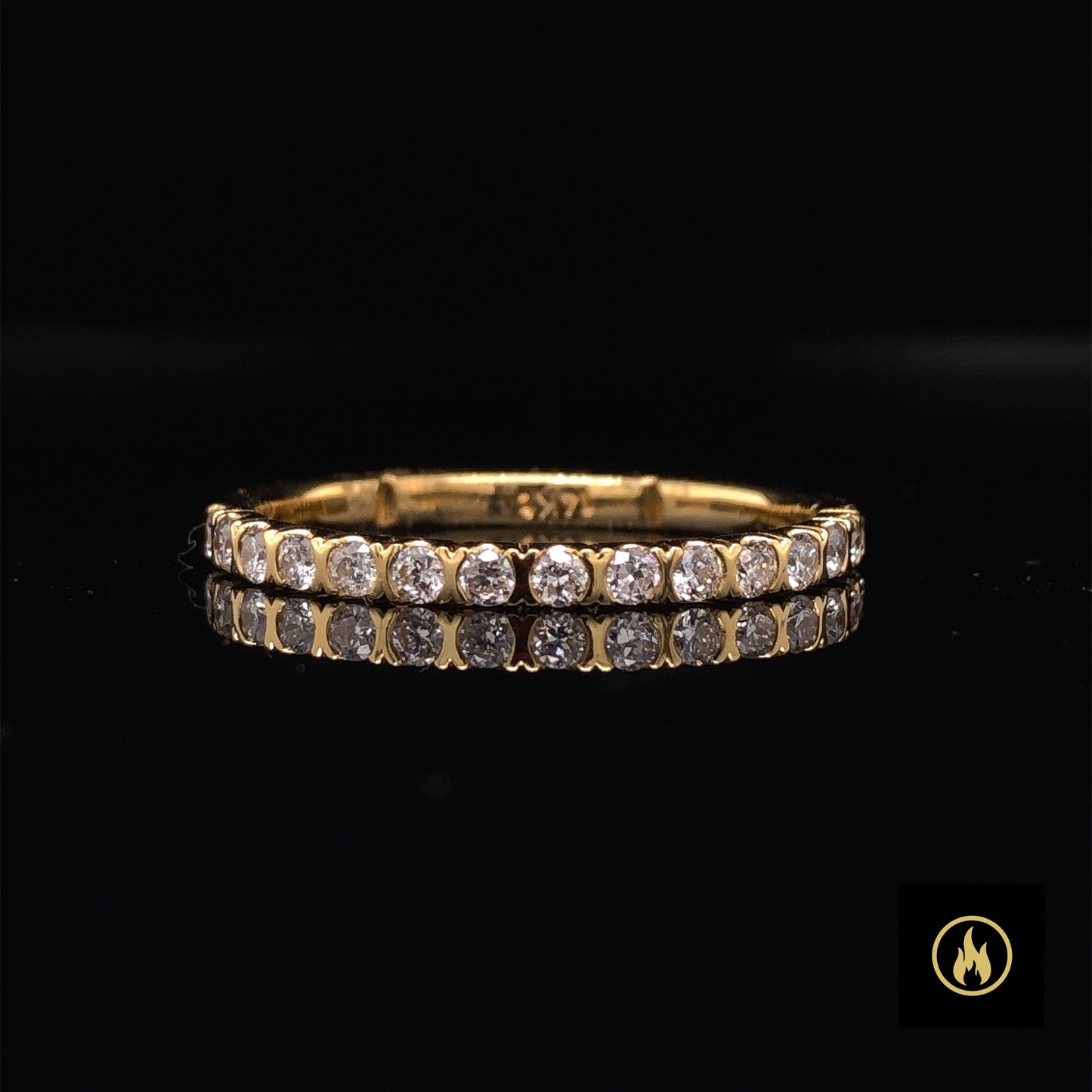 14K Yellow Gold Diamond Ring 0.29ct