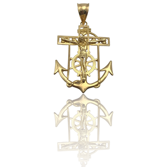  Crucifix Anchor Pendant
