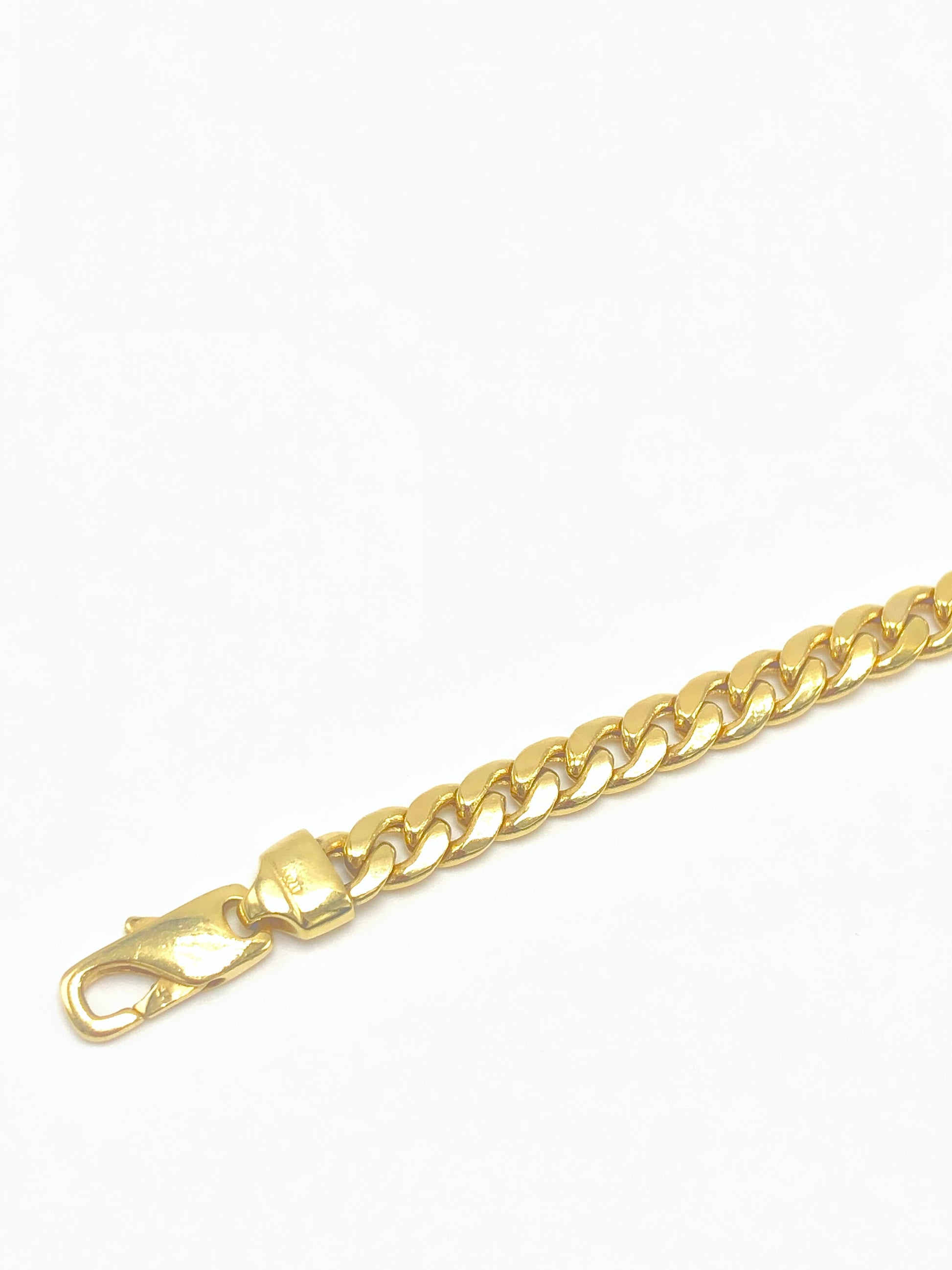 gold cuban bracelet 