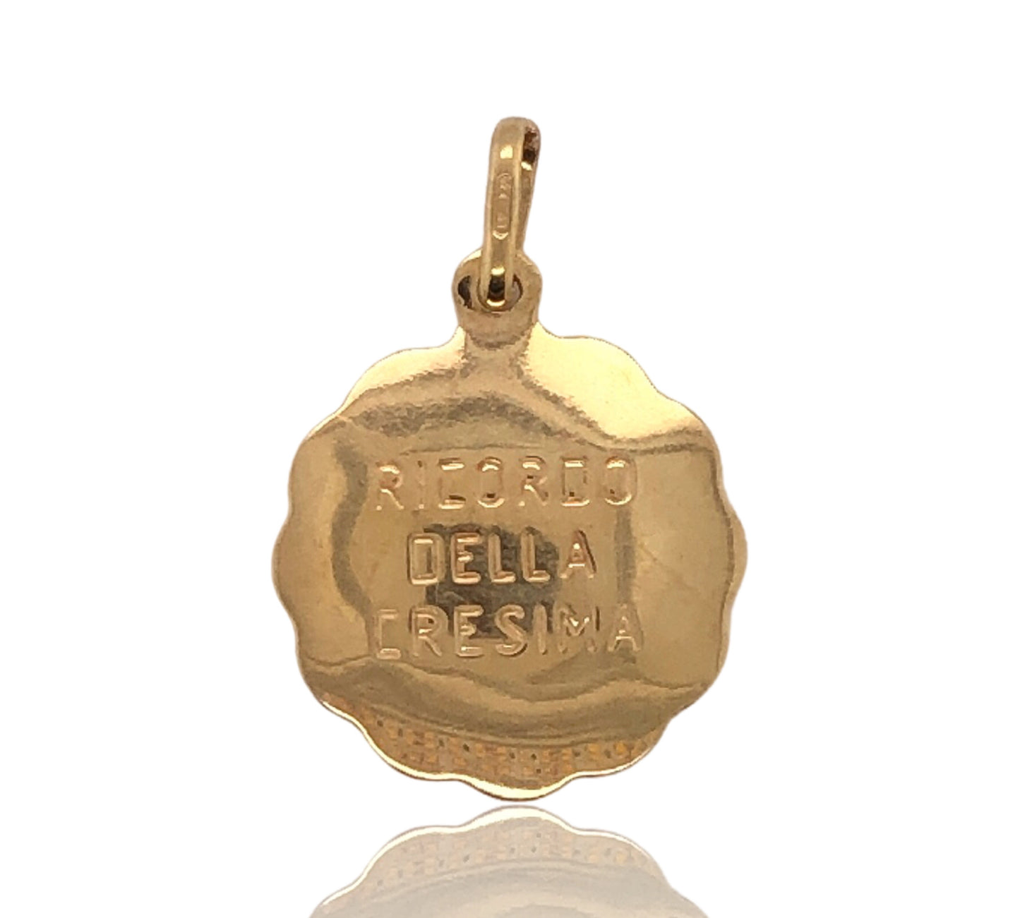 10K Yellow Gold Confirmation Charm