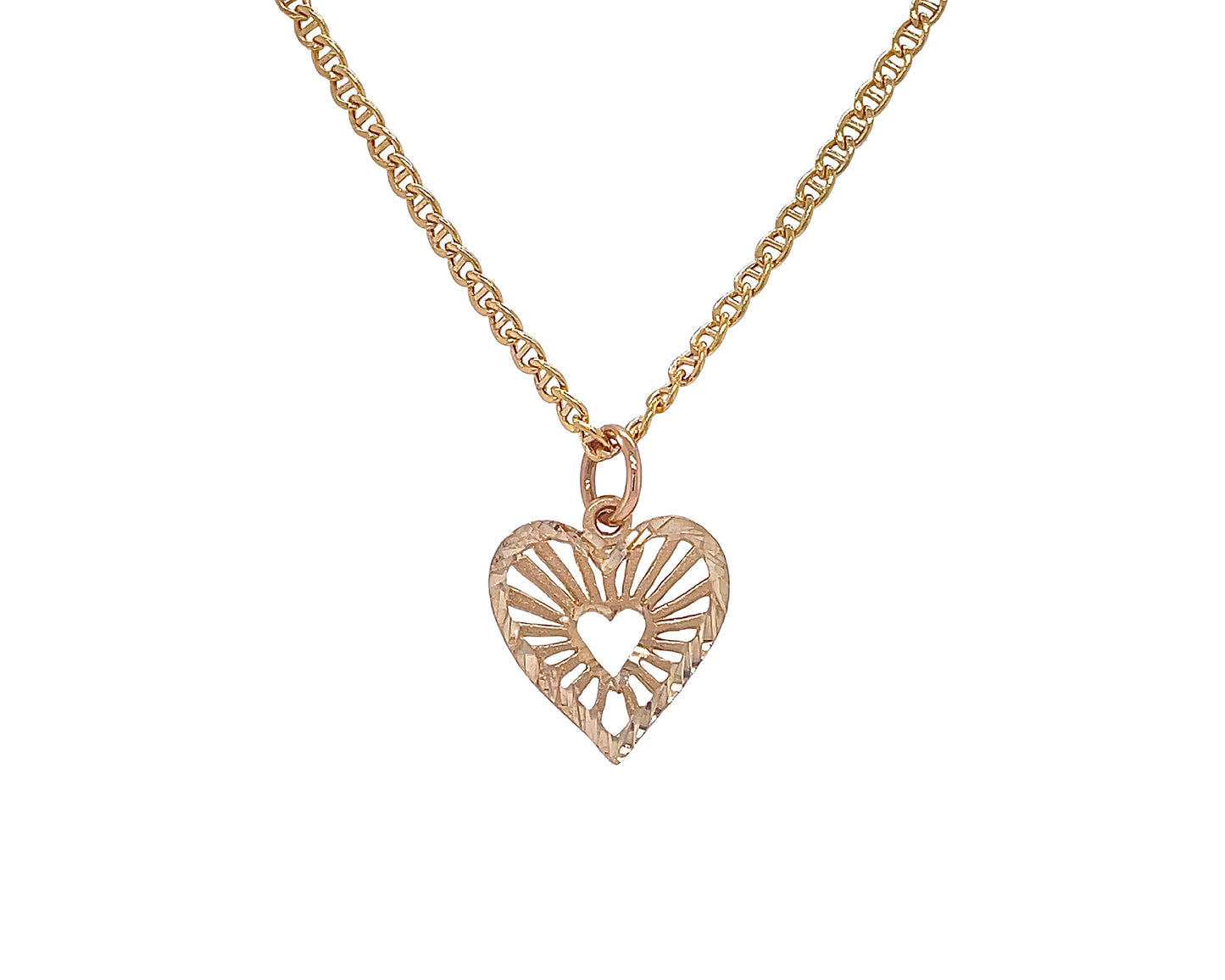 heart necklace- for her! 