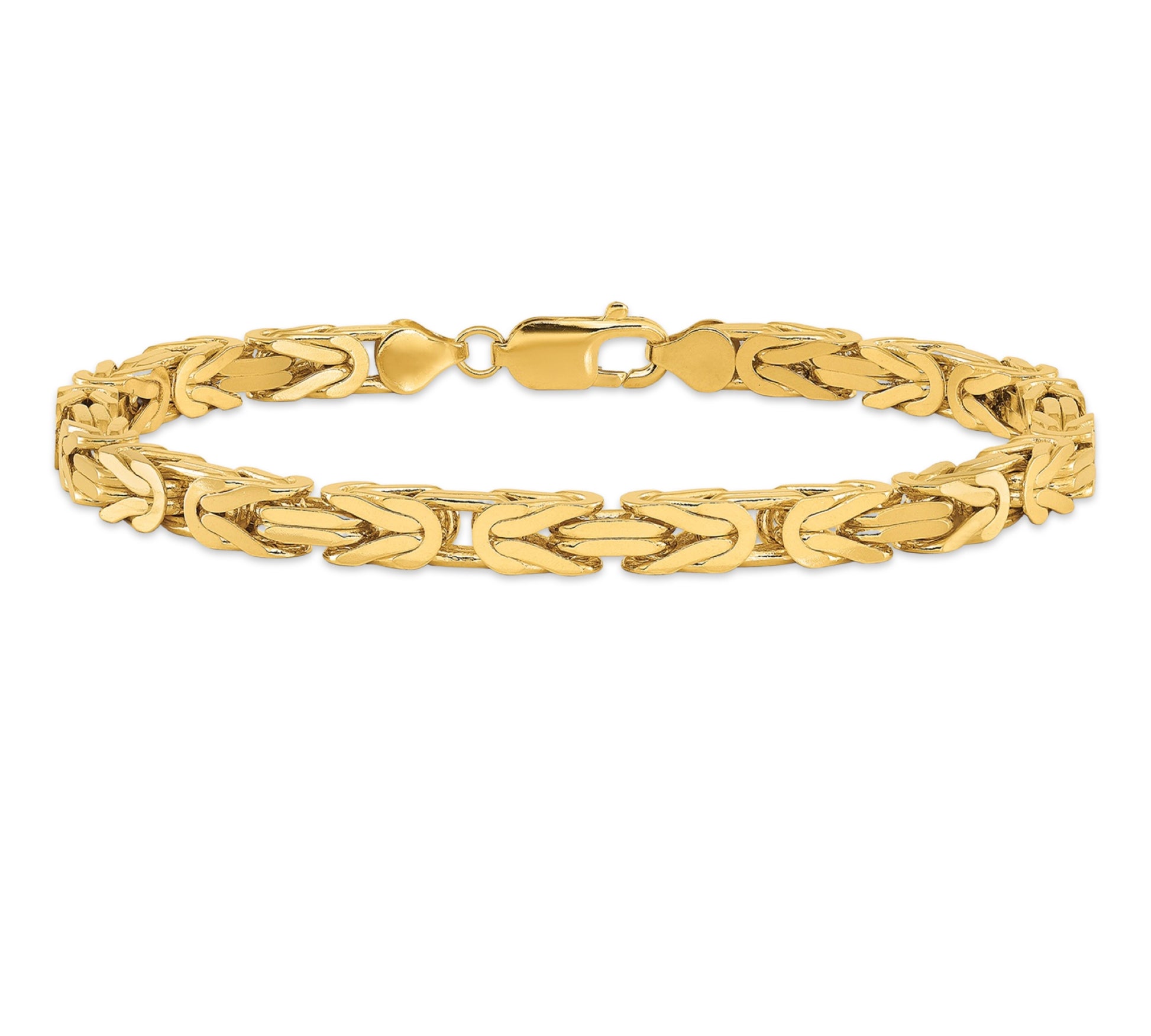 Men's gold bracelet 
