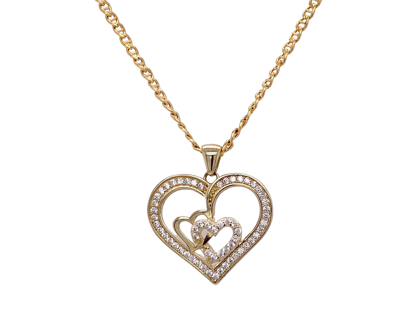 celebrate love by gifting her a heart necklace 